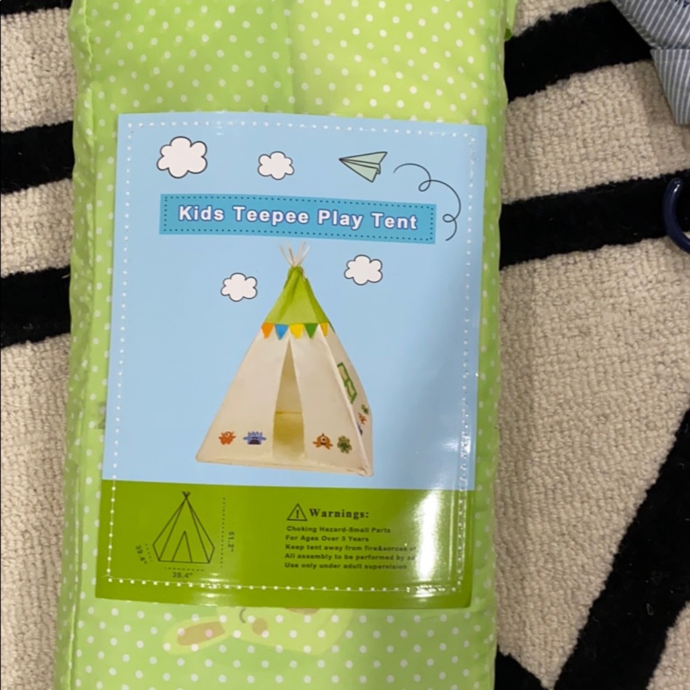 Kids Teepee Play Tent